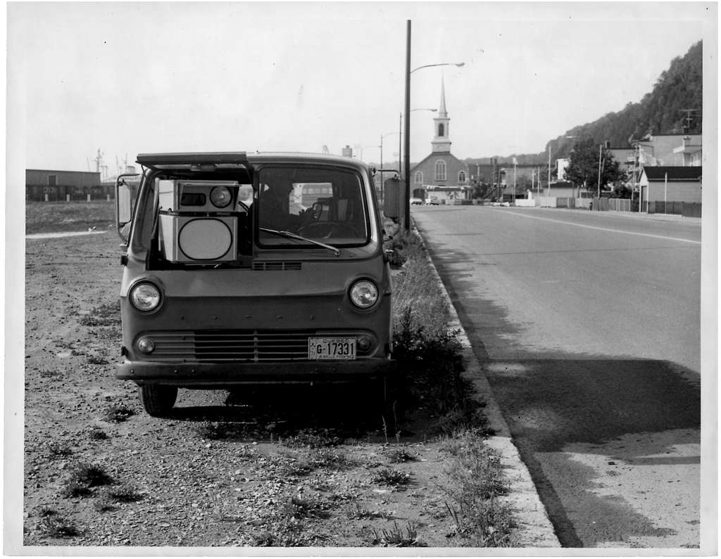 Cinémomètre photographique Multanova 4F - Québec 1972.